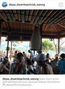 di D'Byas Dream Beach Club And warung